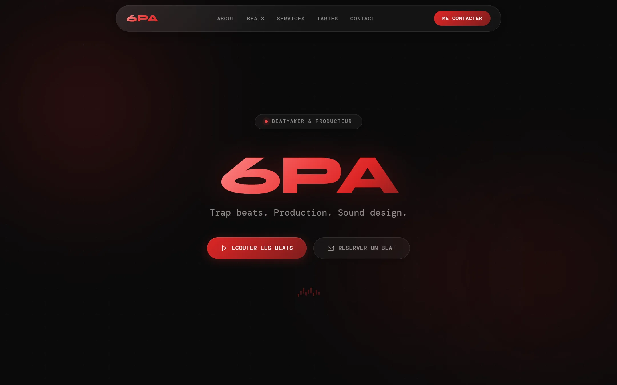 6PA — page d'accueil du site